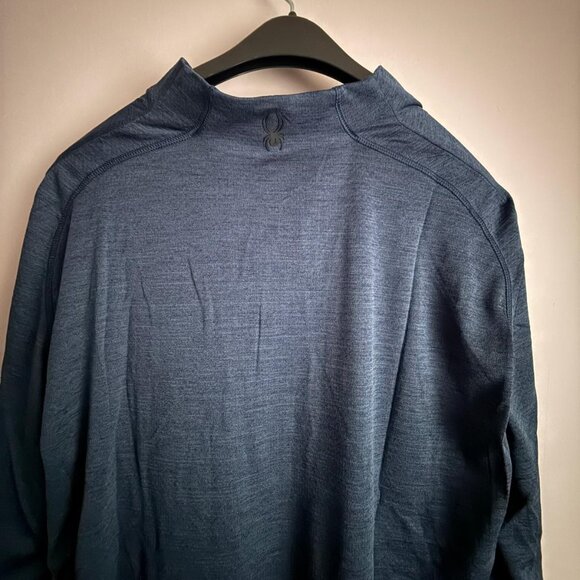 Spyder Men’s Mission 1/2 Zip Pullover Sweater Stretch Performance Midlayer - Picture 5 of 6